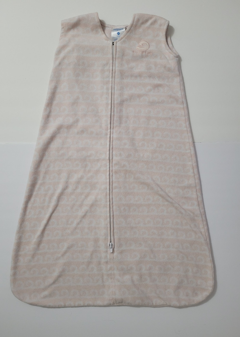 HALO SleepSack Baby Medium 6-12 Months Pink Swirl Fleece Wearable Blanket